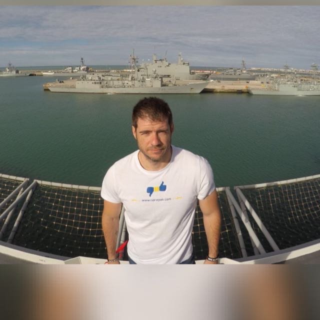 Alberto CEO NoRepOk, competición Asociación Nacional Cross Training. Base Naval Rota. Juan Carlos I