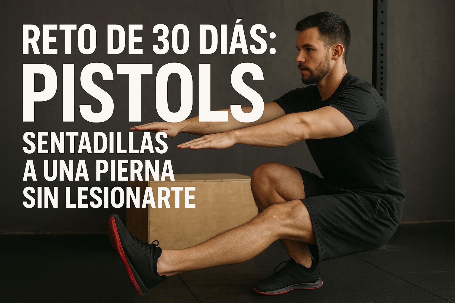 Reto 30 dias pistols. Sentadilla a una pierna