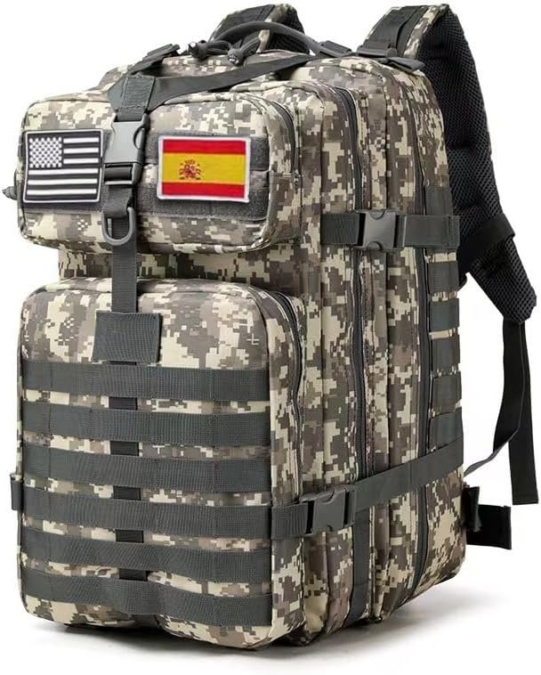 Mochilas Tácticas Militares 45L Mochila del ejército Gran Capacidad Mochila Crossfit